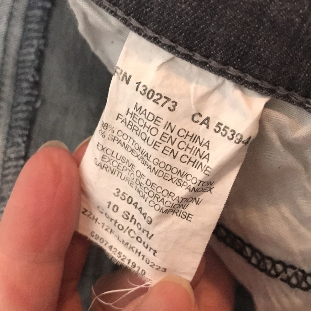 LEE—Classic Fit—AT THE WAIST—Black Lightweight Denim Jeans—Size 10 Short - Picture 4 of 14